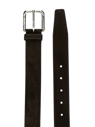 Shop Church's Square Buckle Belt In Brown