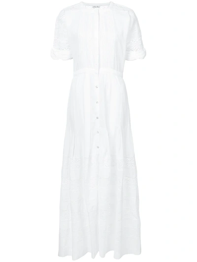 Shop Loveshackfancy Edie Lace Maxi Dress In White