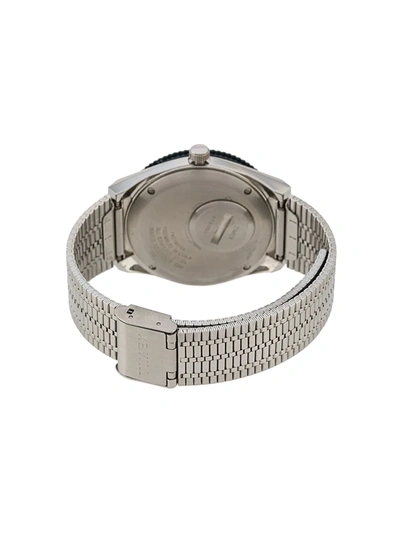 Shop Timex Q Reissue 38mm Watch In Silver