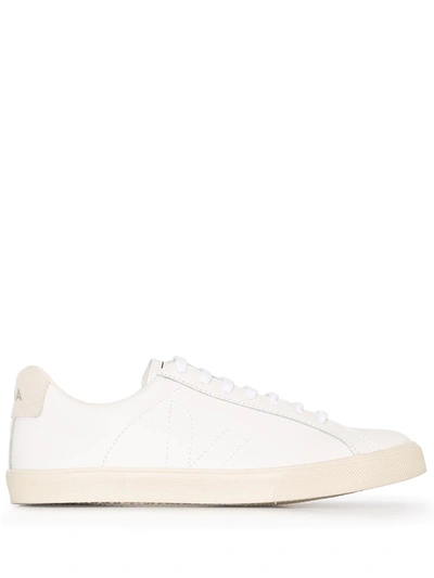 Veja 'esplar' Lace Up Leather Sneakers In White