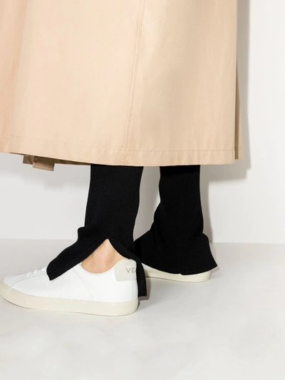 Veja 'esplar' Lace Up Leather Sneakers In White