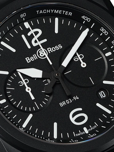 Shop Bell & Ross Br 03-94 Black Matte 42mm In Black Matt B Black