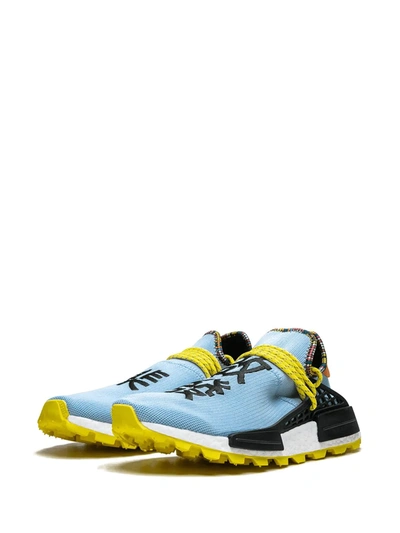 Adidas Originals X Pharrell Williams Solar Hu Nmd Sneakers In Blue |  ModeSens