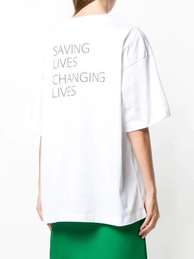 Shop Balenciaga World Food Programme T-shirt In White