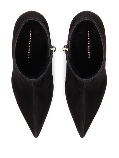 Shop Giuseppe Zanotti Kristen Pop Boots In Black