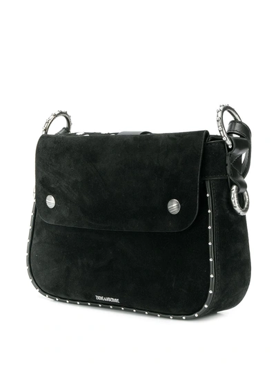 Shop Zadig & Voltaire X Kate Moss Kate Crossbody Bag In Black