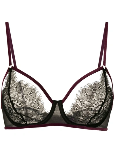 Shop Maison Close Coup De Foudre Bra In Black