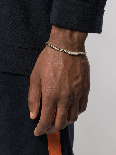 John Hardy Box Chain Bracelet In Silver