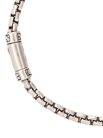John Hardy Box Chain Bracelet In Silver