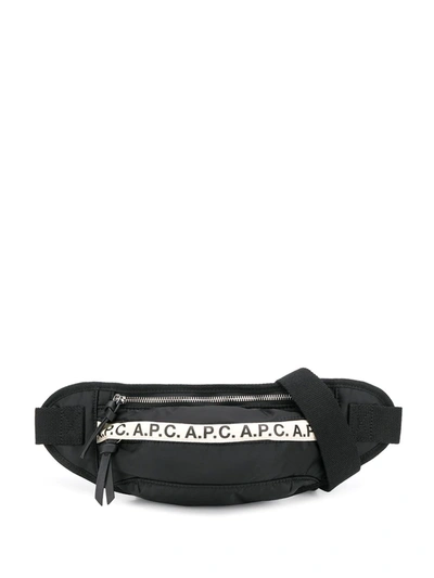 Shop Apc Lzz Belt Bag In Black
