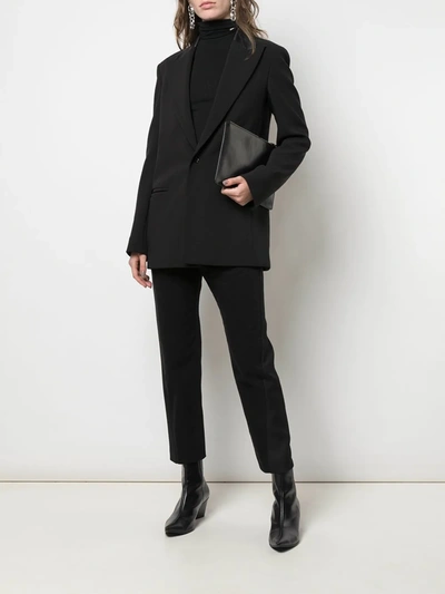 Shop Haider Ackermann Combination Trousers In Black