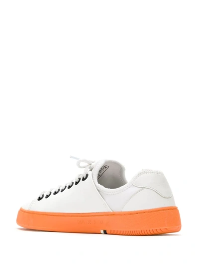 Shop Osklen Soho Overlap Low-top Sneakers In White