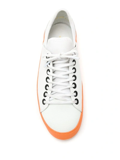 Shop Osklen Soho Overlap Low-top Sneakers In White