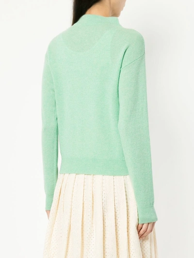 Shop Onefifteen Turtleneck Sweater In Green