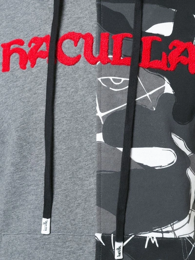 Haculla Block Camouflage Cotton Hoodie In Grey