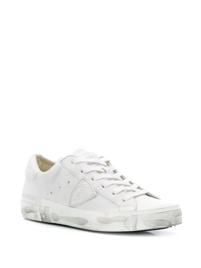 Philippe Model Prsx Basic Low-top Sneakers In White