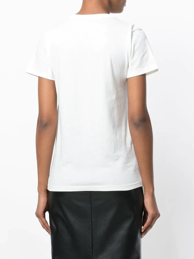 Shop Maison Kitsuné Palais Royal T-shirt In White