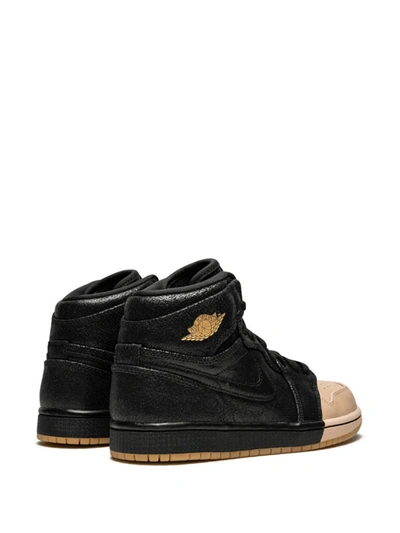 Jordan Air  1 Retro High P Sneakers In Black