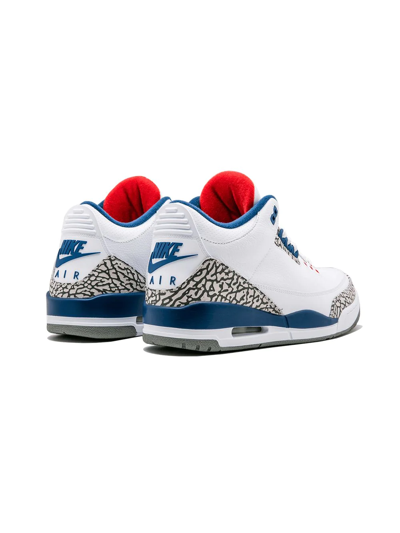 Shop Jordan Air  3 Retro Og "true Blue" Sneakers In White