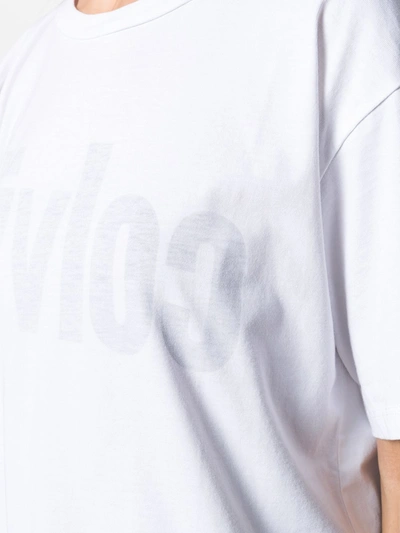 Shop Colville Logo Print T-shirt In White