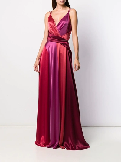 Shop Talbot Runhof Solberg Gown In Red