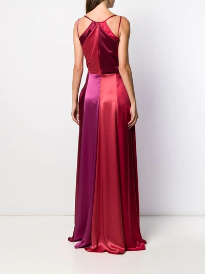 Shop Talbot Runhof Solberg Gown In Red