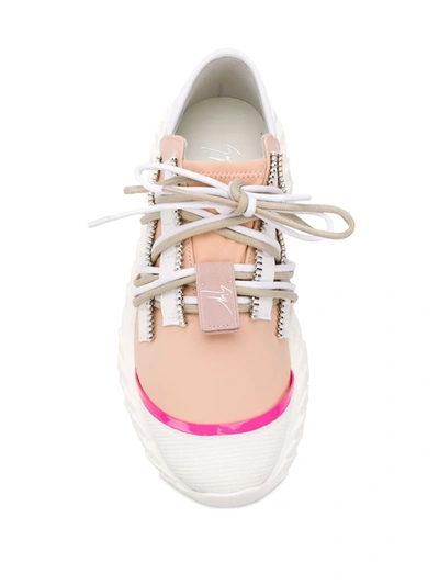 Shop Giuseppe Zanotti Urchin Sneakers In Pink