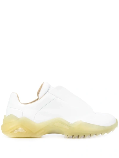 Shop Maison Margiela New 22 Future Low Sneakers In White