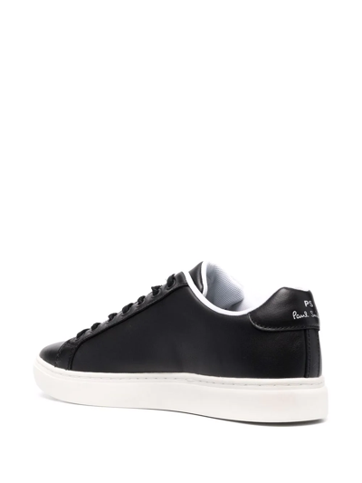 Shop Ps By Paul Smith Lea Panelled Leather Sneakers In Black