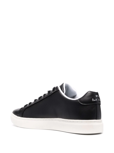Ps By Paul Smith Ps Paul Smith Man Sneakers Black Size 8 Soft Leather In Black