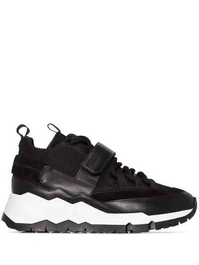 Shop Pierre Hardy Vc1 Platform Sneakers In Black