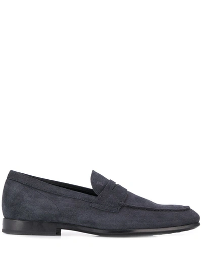 TOD'S CLASSIC LOAFERS - 蓝色