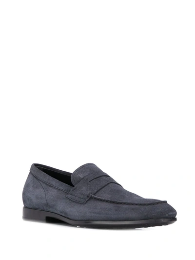 TOD'S CLASSIC LOAFERS - 蓝色
