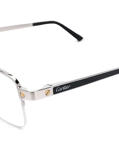 CARTIER SANTOS DE CARTIER GLASSES - 大地色