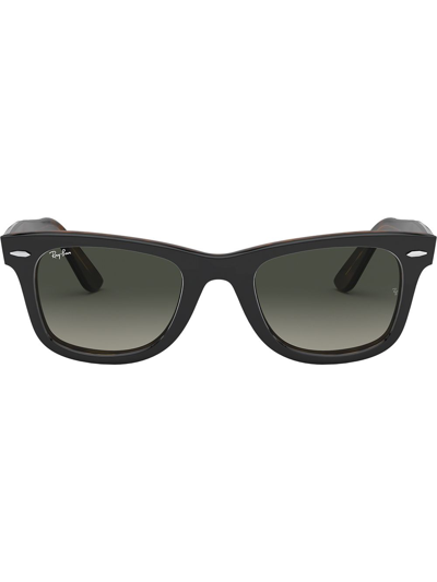 Shop Ray Ban Wayfarer Sunglasses In Black