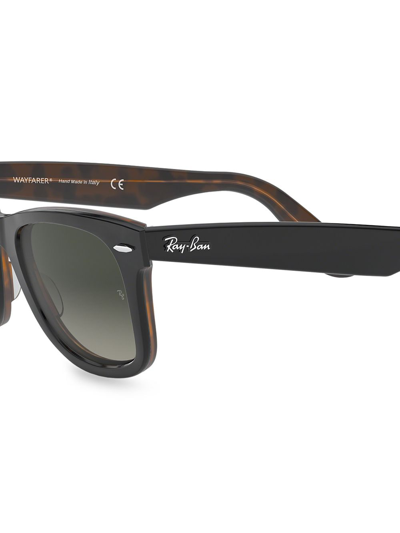 Shop Ray Ban Wayfarer Sunglasses In Black