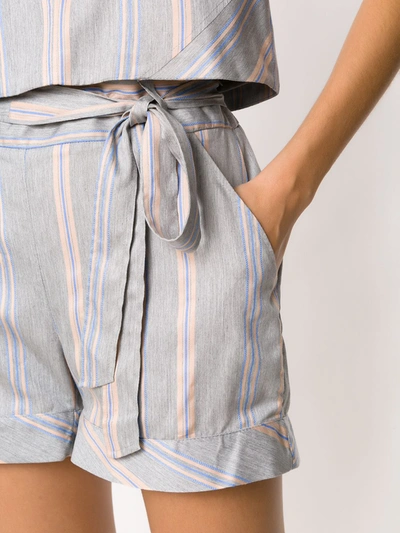 Olympiah Piaggia Shorts In Grey