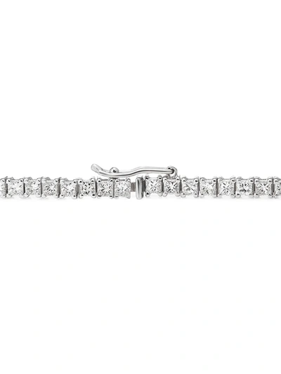 Shop 777 18kt White Gold Diamond Bracelet In 114 - White: