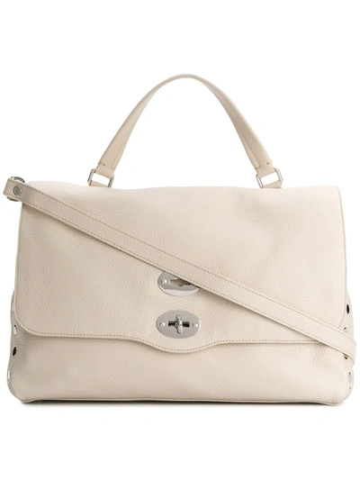 Shop Zanellato Postina Tote Bag In White