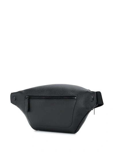 Shop Mulberry Leather Belt Bag In Black