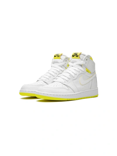 Jordan Air  1 Retro High Og Gs Sneakers In White
