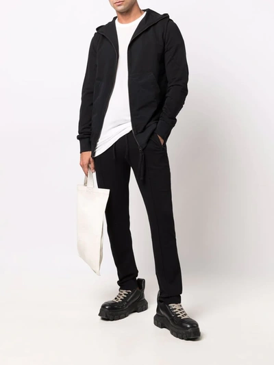 Shop Thom Krom Straight-leg Tailored Trousers In 黑色