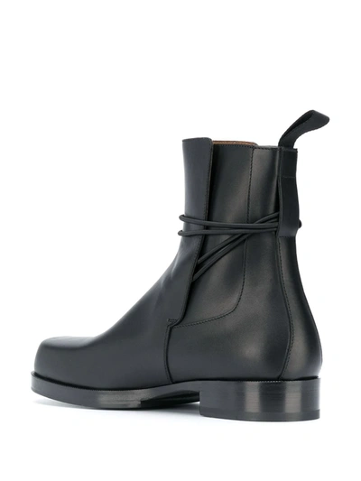 Alyx Buckle-strap Ankle Boots In Black