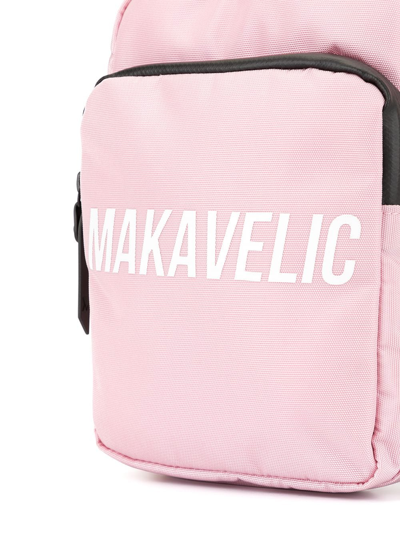 Shop Makavelic Cross-tie Pouch Bag In Pink