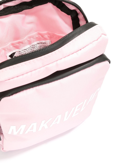 Shop Makavelic Cross-tie Pouch Bag In Pink