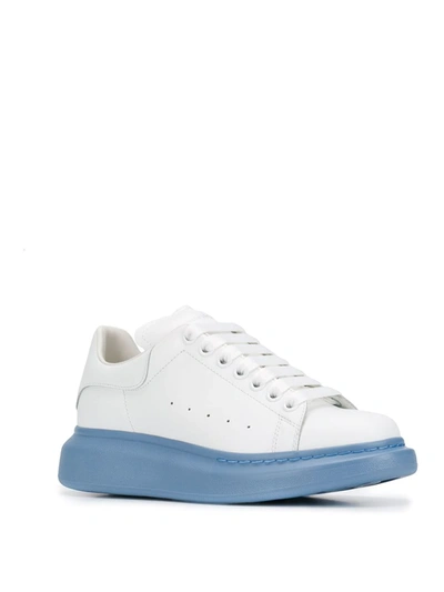 ALEXANDER MCQUEEN OVERSIZED SNEAKERS - 白色