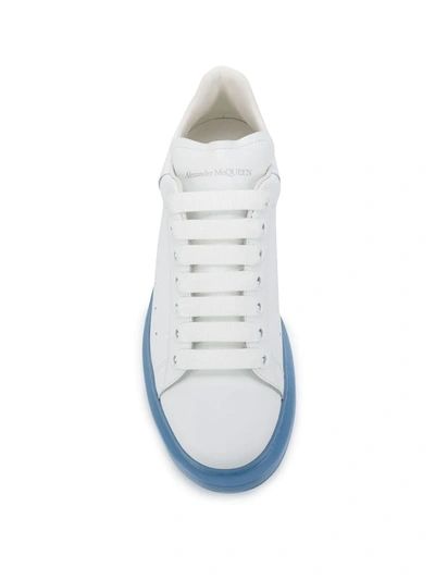 ALEXANDER MCQUEEN OVERSIZED SNEAKERS - 白色