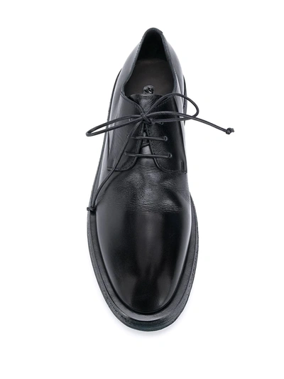 Shop Marsèll Round Toe Derby Shoes In Blue