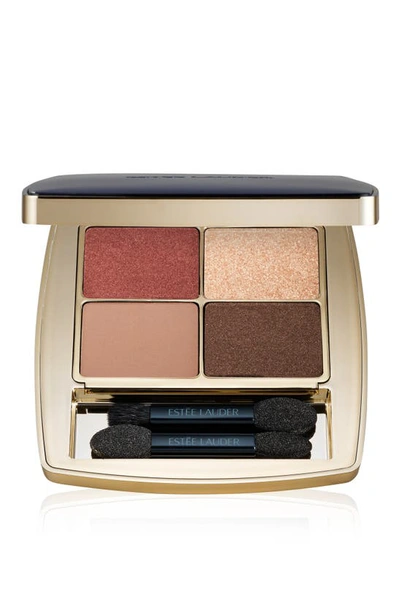 Shop Estée Lauder Pure Color Envy Luxe Refillable Eyeshadow Quad In Boho Rose