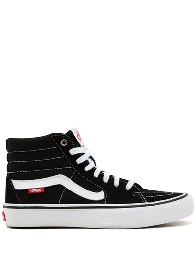 Shop Vans Sk8-hi Pro Sneakers In Black